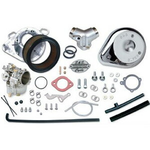 【S&S】 1 7/8インチ スーパーEキャブキット Big Twin用 '84~'91 Evolution Big Twin 11-0407|ワールドモーターライフ