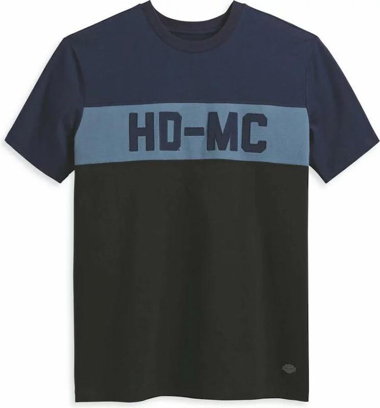 ハーレーダビッドソン マリエッタ カラーブロック HD-MC Tシャツ_96335-12VM