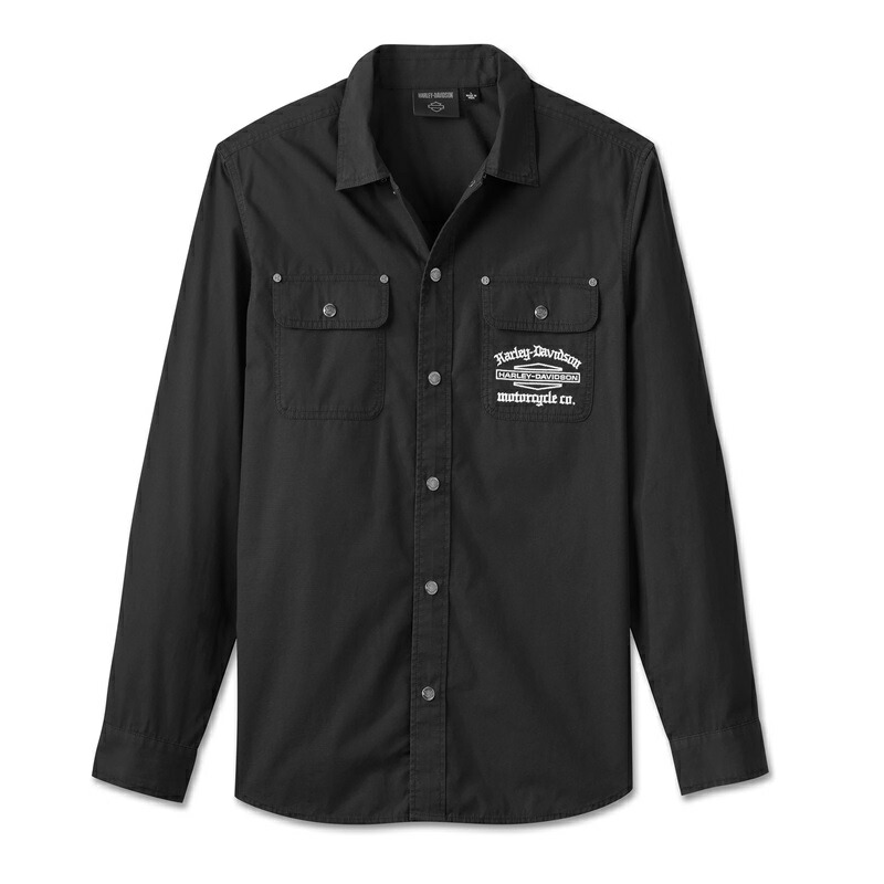 Harley-Davidson 長袖カットソー ダークグレー　フレイムス Harley Davidson - ハーレーダビッドソン ロンT フレイムの通販