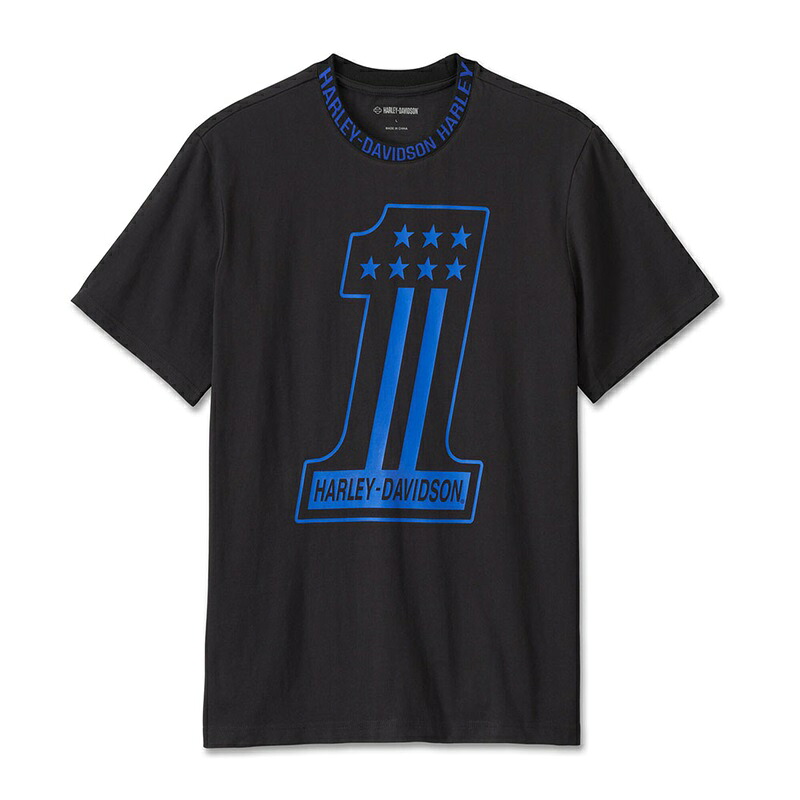 ハーレーダビッドソン メンズ #1レーシングショートスリーブティーシャツ_96424-24VM