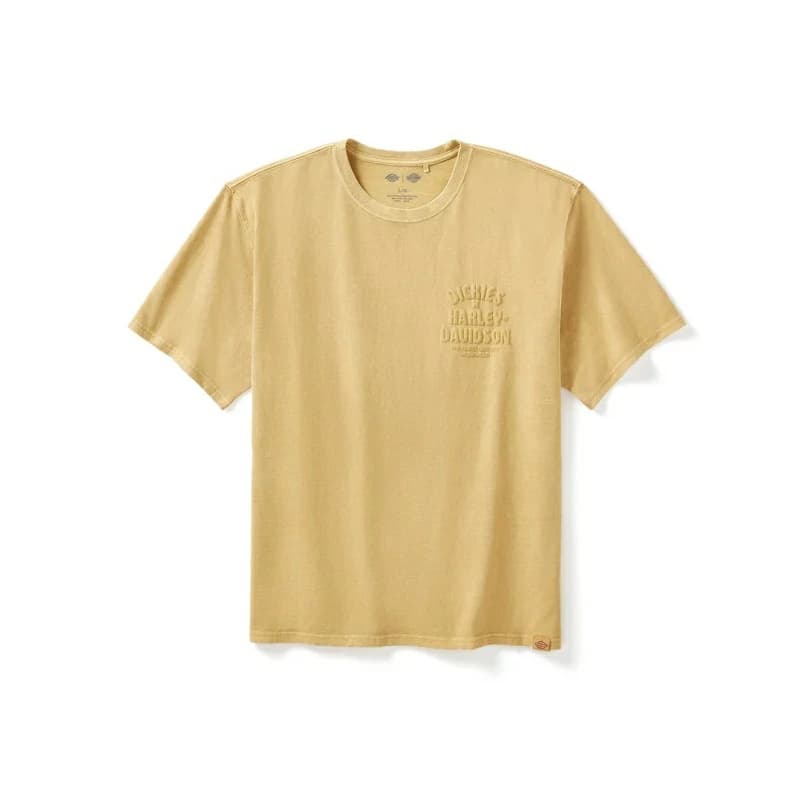ハーレーダビッドソン メンズ Dickies x H-D ヘビーウェイトピグメントダイショートスリーブプルオーバー_96569-25VM