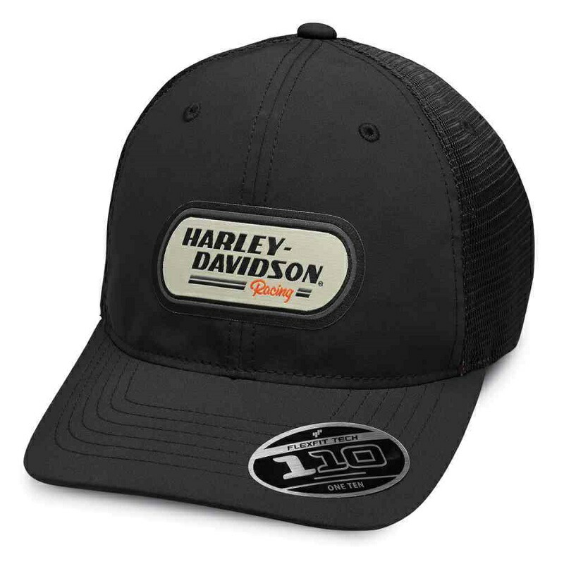 ハーレーダビッドソン ウィメンズ H-D レーシングパッチ トラッカー ベースボールキャップ_99459-19VM