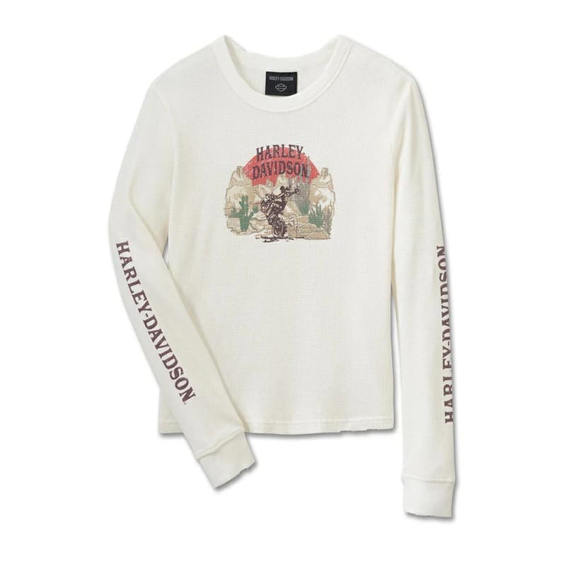ハーレーダビッドソン ウィメンズ カウガールグラフィックTシャツ_96178-25VW｜HD-REGO