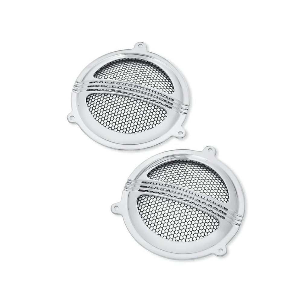 【76000685】ハーレー純正 ディファイアンス・コレクション・スピーカーグリル バットウイングフェアリング Defiance Batwing Fairing Speaker Grills M8ツーリング&トライク TCツーリング&トライク