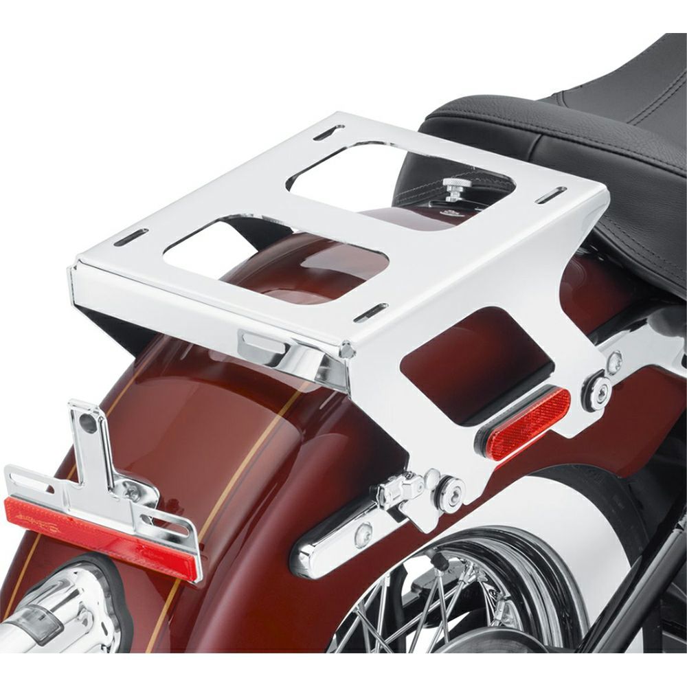 【50300174】ハーレー純正 ホールドファスト・ソロツアーパックラゲッジ・マウンティングラック HoldFast Detachable Tour-Pak Luggage Mounting Rack - Chrome M8ソフテイル