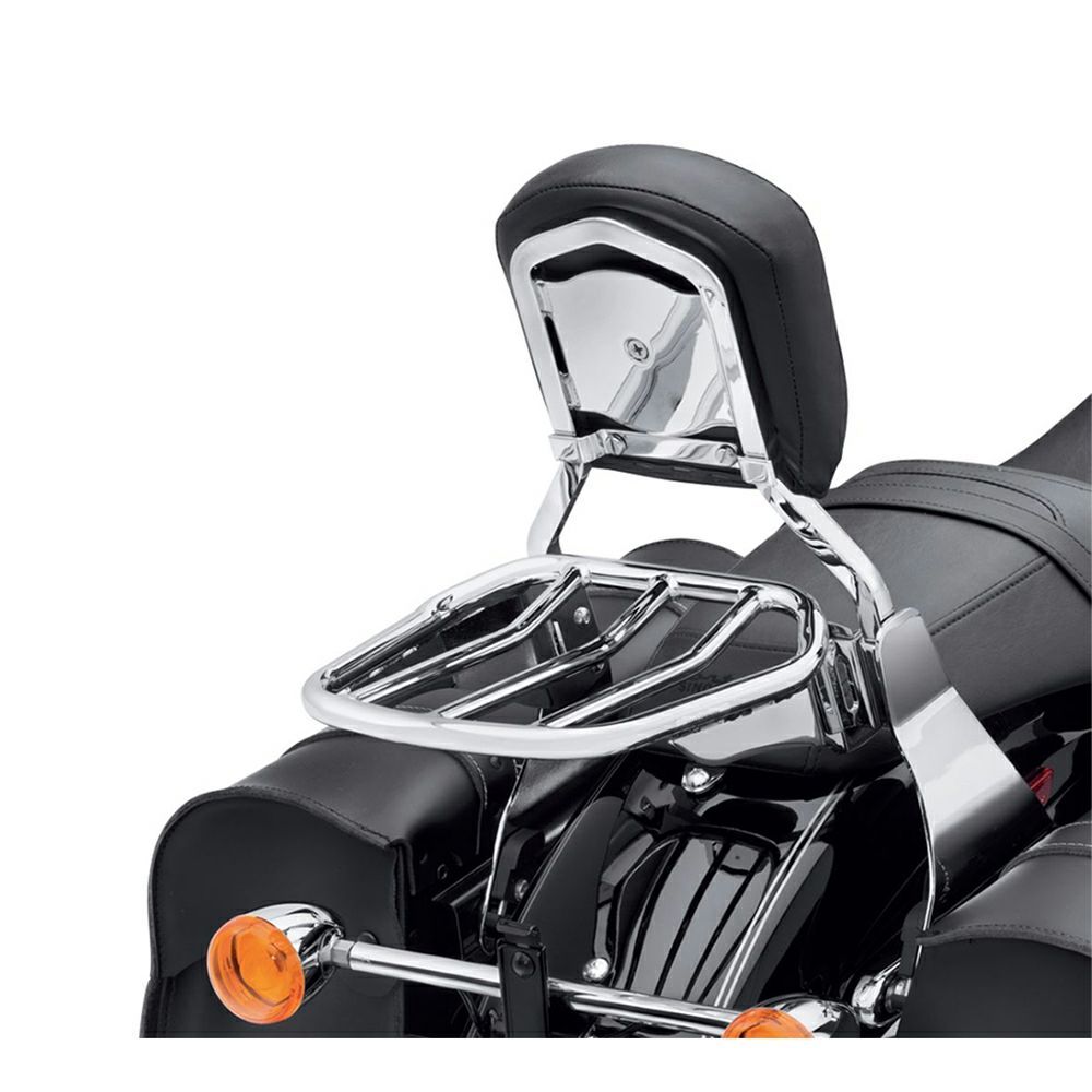 【54055-10】ハーレー純正 カスタム・テーパード・スポーツラゲッジラックCustom Tapered Sport Luggage Rack- Chrome ダイナ|HD-REGO