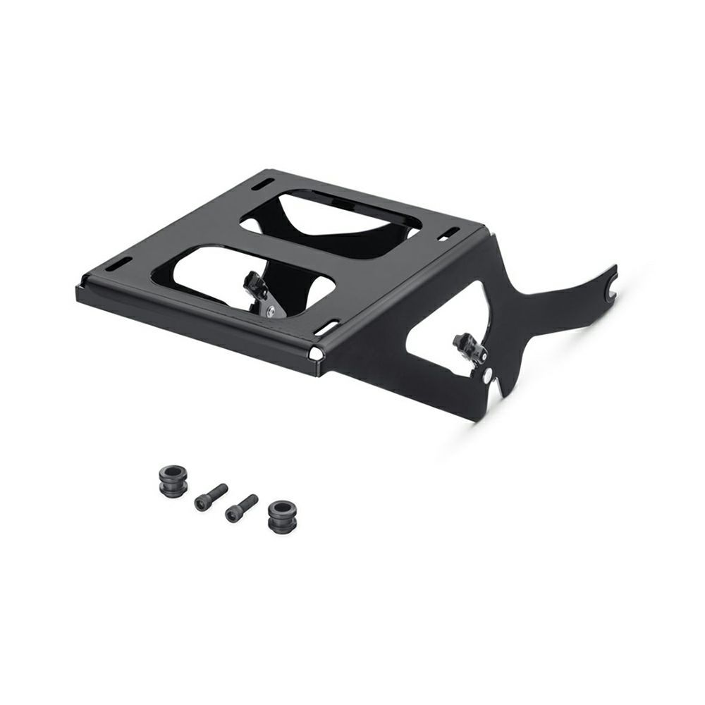 【50300188】ハーレー純正 ホールドファスト・ツーアップツアーパック・マウンティングラック HoldFast Two-Up Tour-Pak Mounting Rack - Gloss Black M8ソフテイル