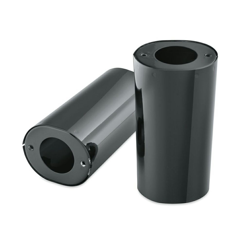 【45591-02】ハーレー純正 アッパーフォークスライダーカバー グロスブラック Gloss Black Upper Fork Slider Covers EVOソフテイル EVOツーリング TCソフテイル TCツーリング&トライク