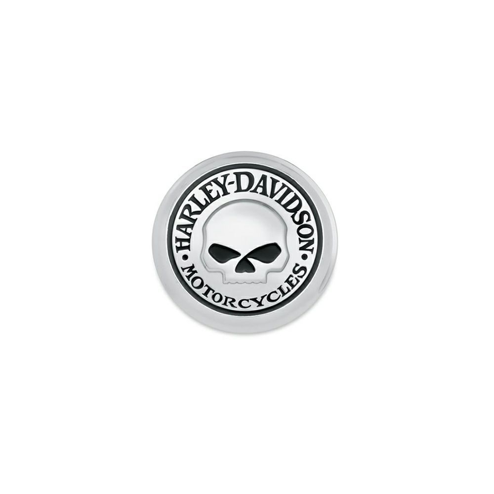 【99670-04】ハーレー純正 フュエルキャップメダリオン ウィリーＧ・. スカル Willie G Skull Fuel Cap Medallion EVOソフテイル EVOツーリング M8ツーリング&トライク TCソフテイル TCツーリング&トライク 4,795円