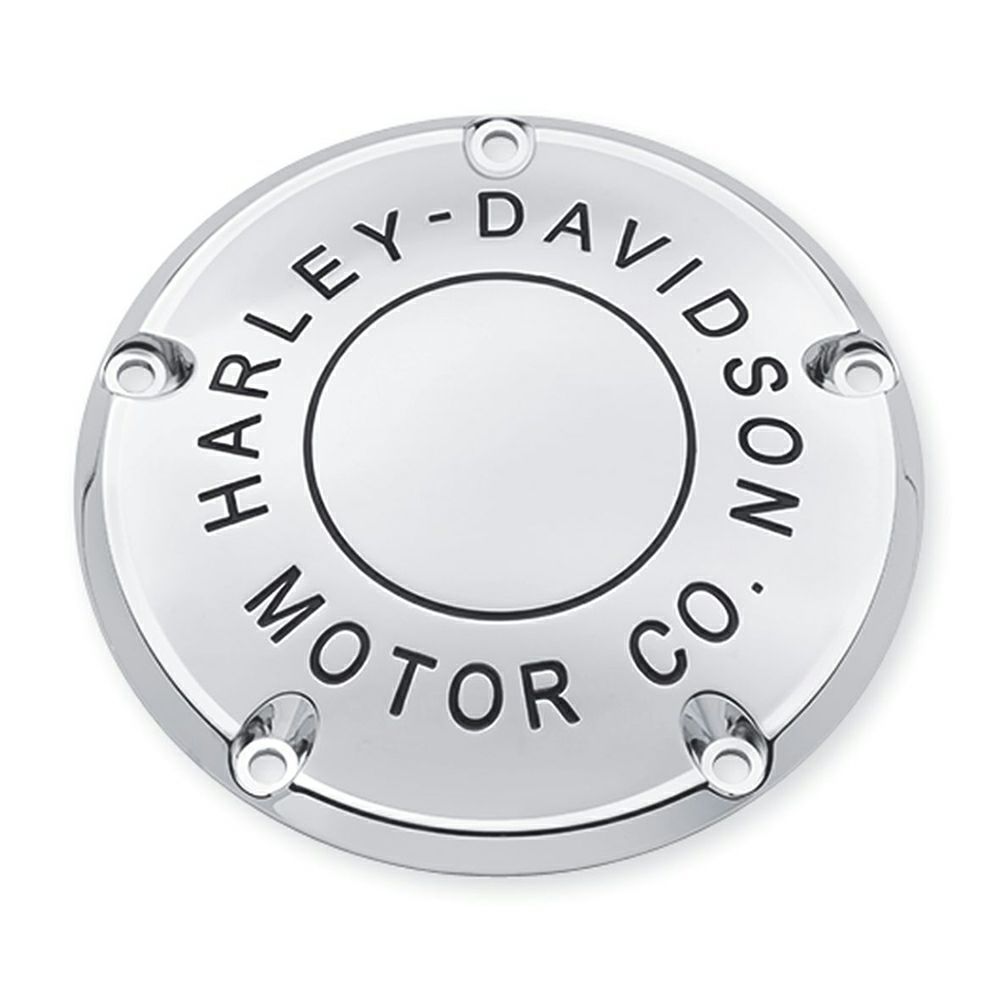 【25338-99B】ハーレー純正 HARLEY-DAVIDSON MOTOR CO.コレクション クローム ダービーカバー Harley-Davidson Motor Co. Derby Cover EVOソフテイル EVOツーリング TCツーリング&トライク
