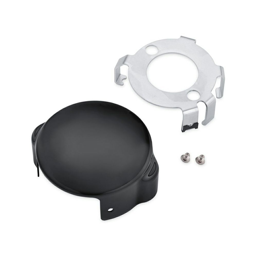 【31400090】ハーレー純正 スターターモーターエンドカバー Starter Motor End Cover - Gloss Black M8ツーリング&トライク