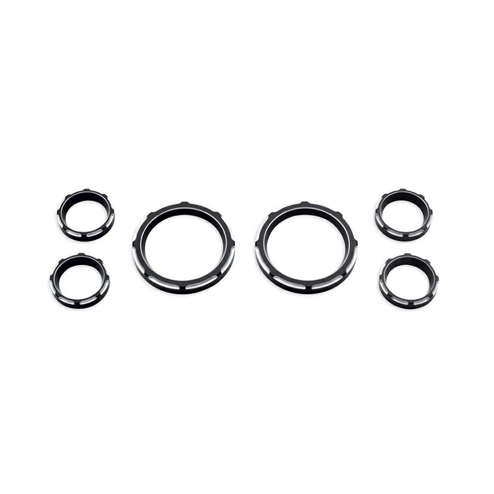 【61400260】ハーレー純正 ゲージベゼルキット バースト 96年-13年 FLHT 4ベゼルキット Burst Gauge Bezel Kit EVOツーリング TCツーリング&トライク 34,899円
