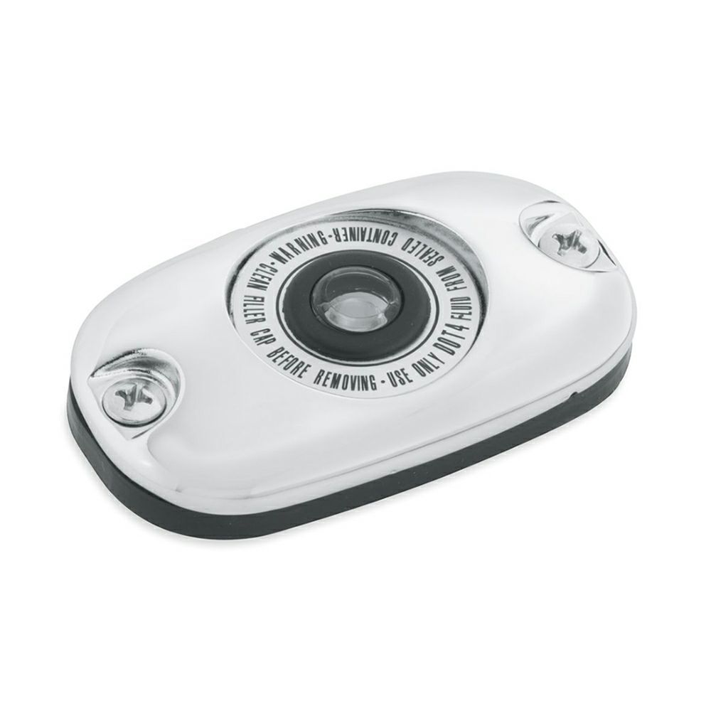 【46425-05A】ハーレー純正 リアマスターシリンダーカバー クロームChrome Rear Master Cylinder Cover EVOツーリング TCソフテイル TCツーリング&トライク ダイナ｜HD-REGO
