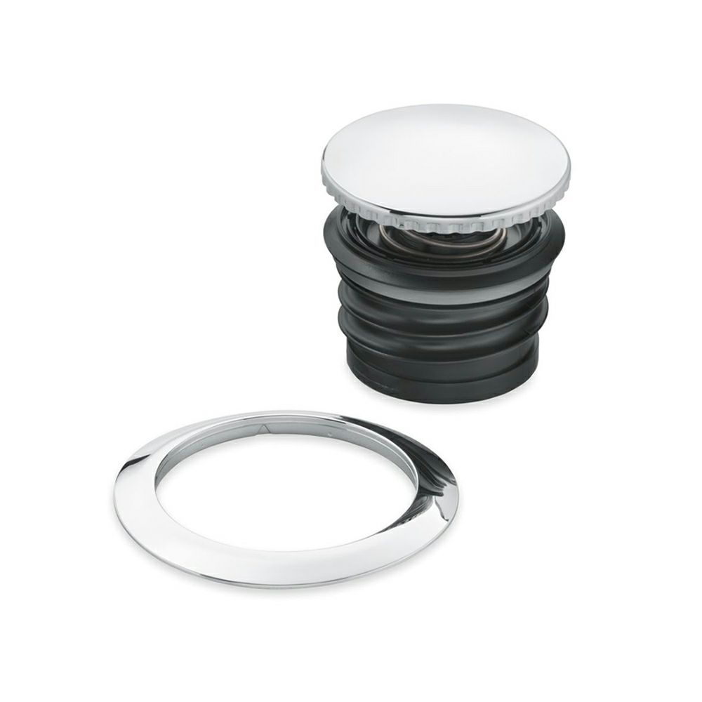 【63139-10B】ハーレー純正 フラッシュマウント・フュエルキャップ Flush-Mount Fuel Cap- Chrome スポーツスター