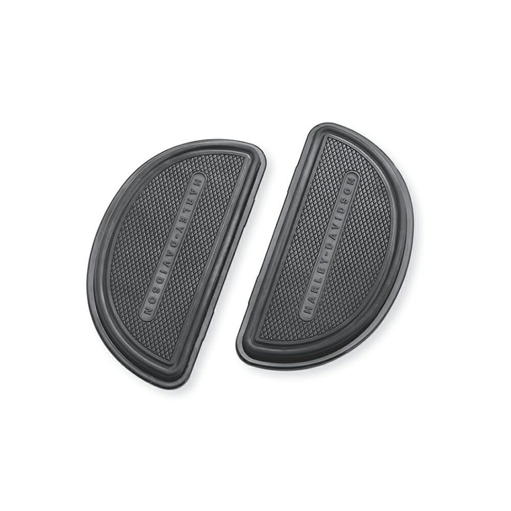 【50810-08】ハーレー純正 ハーフムーン・パッセンジャーフットボードパン＆インサート Half-Moon Passenger Footboard Pans and Inserts EVOツーリング M8ツーリング&トライク