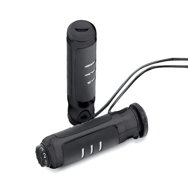 【56100412】ハーレー純正 ストリームライナー・コレクション・ヒーテッドハンドグリップ ブラックStreamliner Heated Hand Grips|HD-REGO