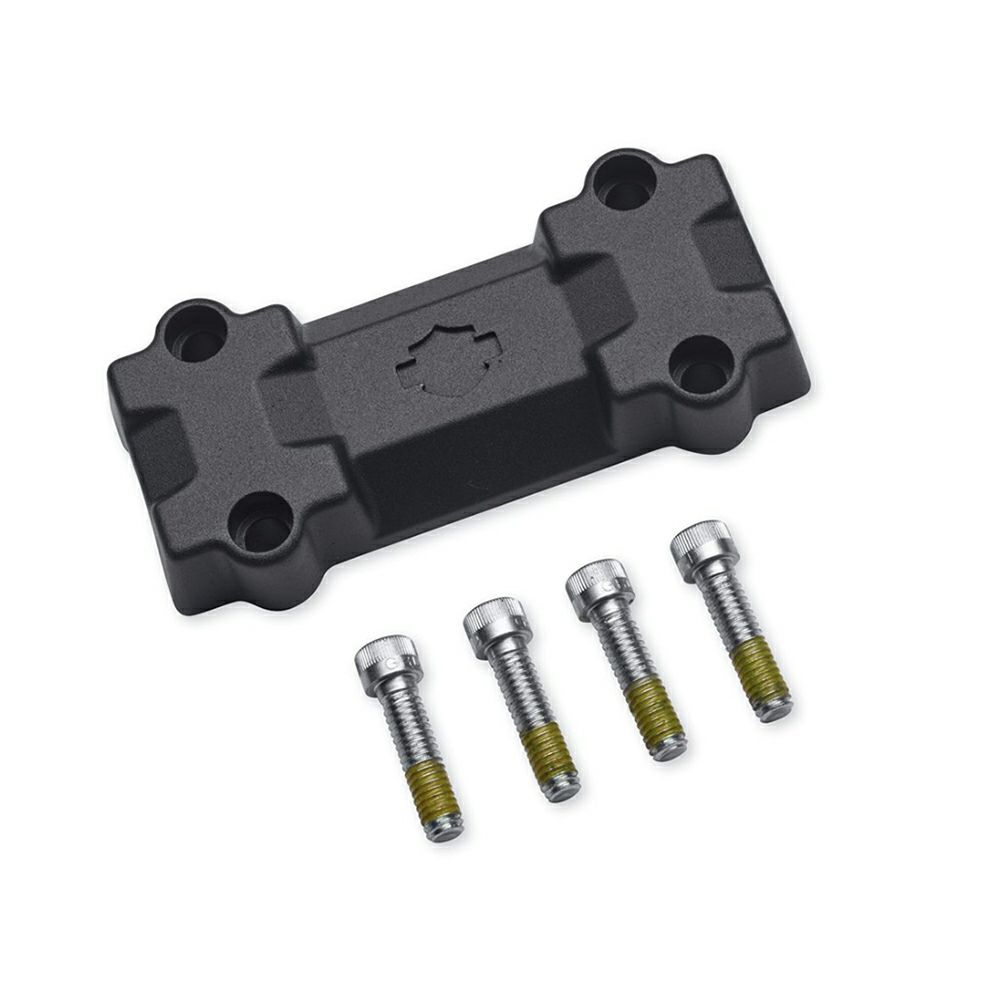 【55900238】ハーレー純正 ハンドルバー・トップクランプキット ブラック 1 in. Handlebar Top Clamp Kit EVOツーリング M8ソフテイル TCツーリング&トライク