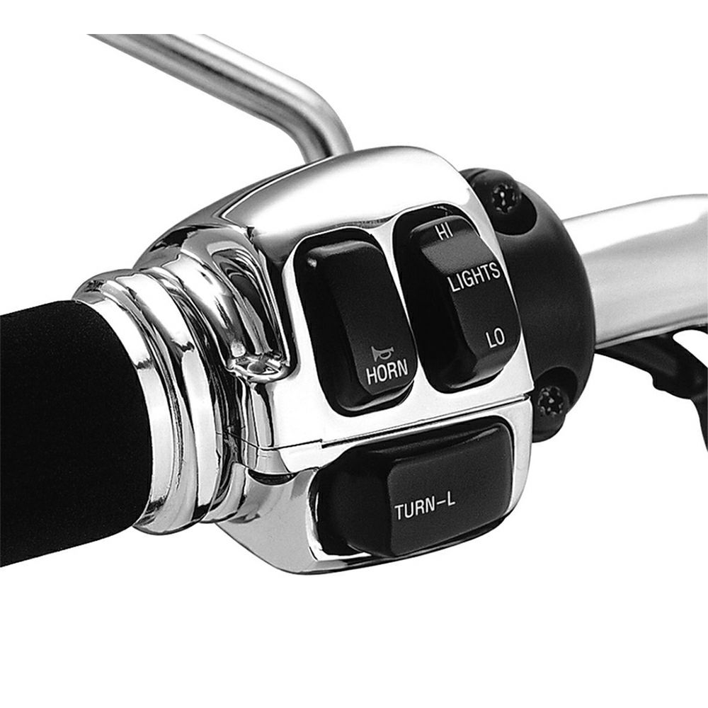 【71826-11】ハーレー純正 スイッチハウジングキット クローム Chrome Switch Housing Kit M8ソフテイル TCソフテイル スポーツスター ダイナ