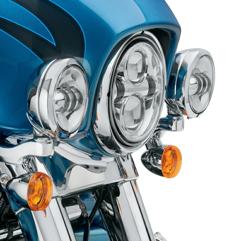 【67800367A】ハーレー純正 カスタム補助ライトキット-クローム Custom Auxiliary Lighting Kit