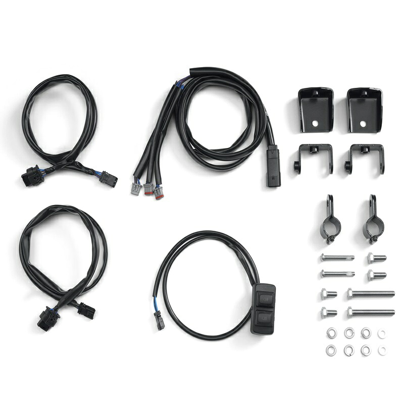 【68000343】ハーレー純正 Daymaker・フォワードLED補助ライトインストールキット/パンアメリカ Auxiliary Light Installation Kit|HD-REGO