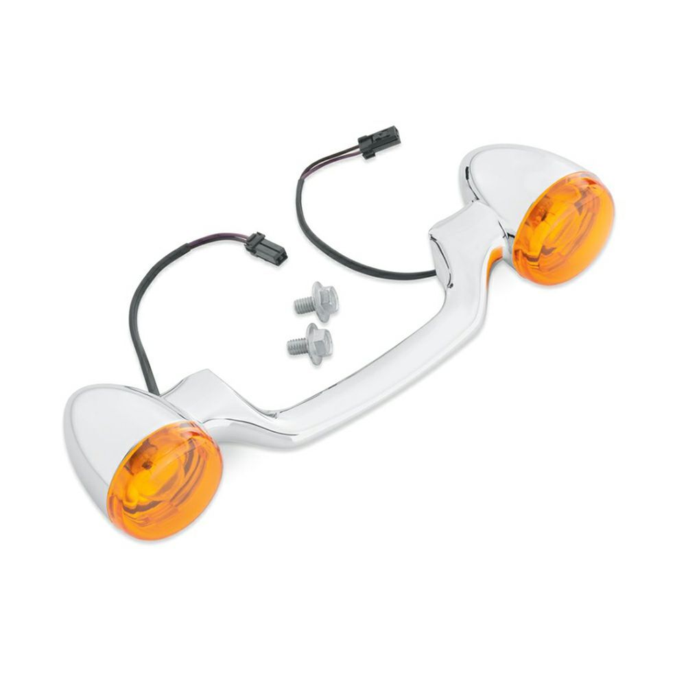 【楽天市場】【6861704】ハーレー純正 ブレット・リアターンシグナルバーキット クロームBullet Rear Turn Signal