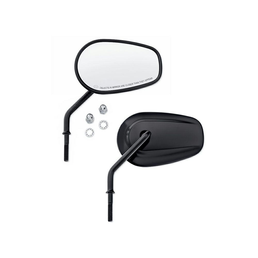 【92023-03A】ハーレー純正 テーパー・ミラー Tapered Short Stem Mirrors TCソフテイル TCツーリング&トライク