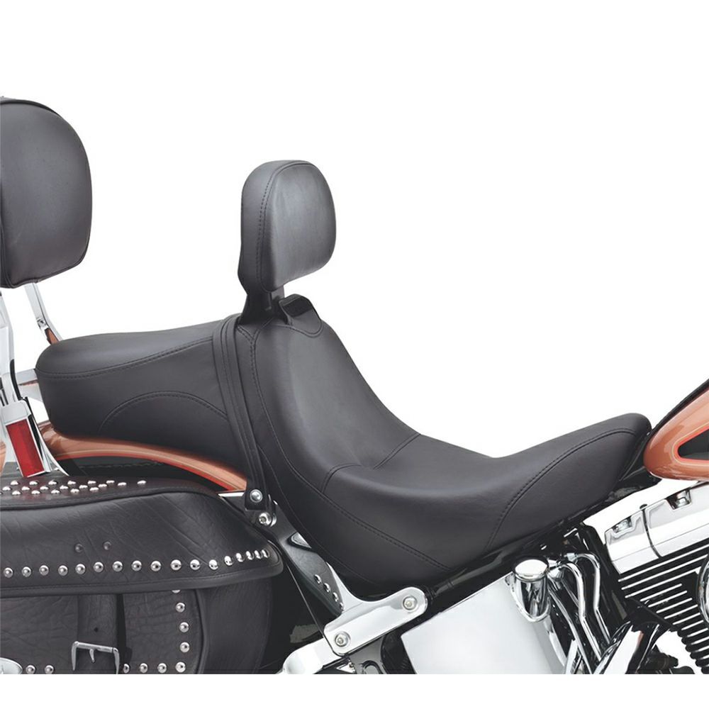 【51998-08】ハーレー純正 シグネチュアシリーズ・シート&ライダーバックレスト Signature Series Smooth Rider Seat and Backrest TCソフテイル