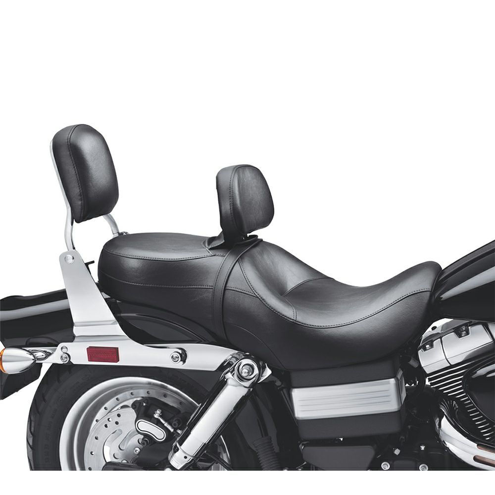 【52000015】ハーレー純正 シグネチュアシリーズ・シート&ライダーバックレスト Signature Series Rider Seat with Backrest ダイナ