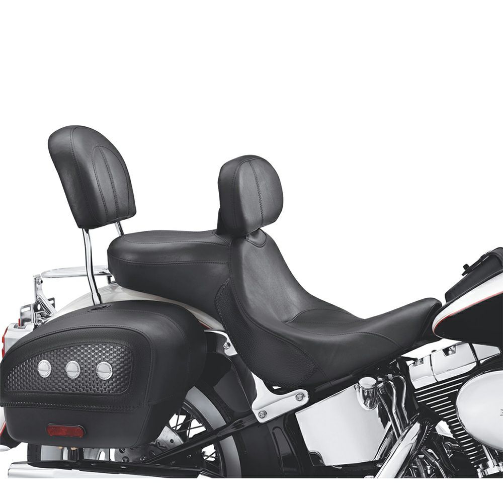 【54397-11】ハーレー純正 シグネチュアシリーズ・シート&ライダーバックレスト Signature Series Rider Seat with Backrest TCソフテイル｜HD-REGO