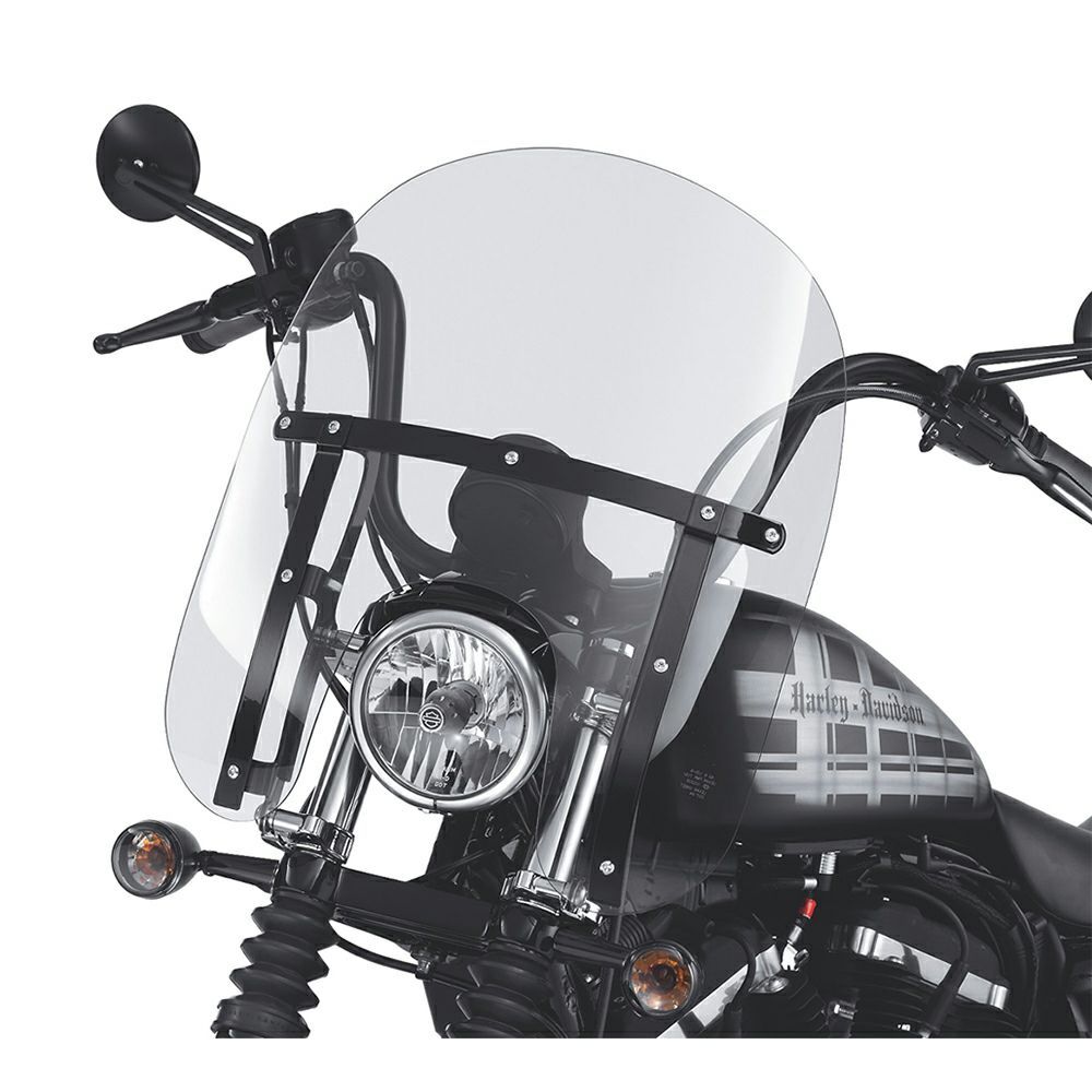 【58703-09】ハーレー純正 クイックリリース・コンパクト・ウインドシールド Quick-Release Compact Windshield スポーツスター