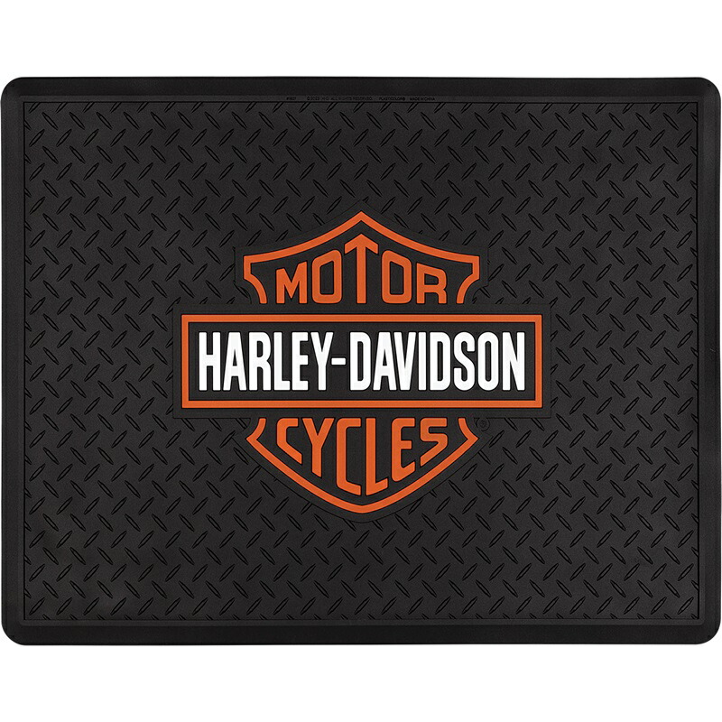 楽天市場】HARLEY-DAVIDSON/ハーレーダビッドソン FLOOR MAT