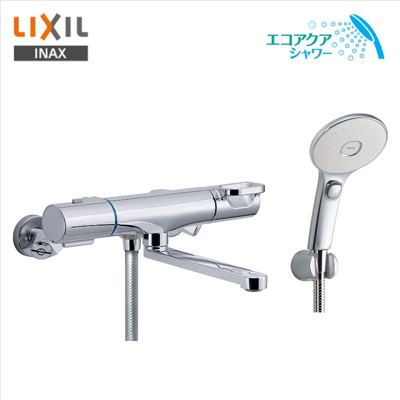 【楽天市場】LIXIL INAX 【RBF-814E】 サーモスタット付シャワー混合水栓 壁付浴槽洗い場兼用タイプ・エコアクアシャワー仕様  送料無料（北海道・沖縄県・離島は送料が掛かります） : ハウスダイレクトさくら