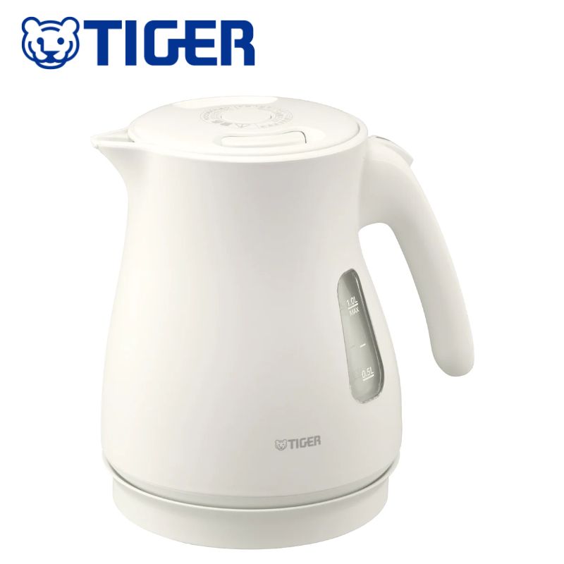 楽天市場】タイガー（TIGER）【PCV-A060-WM】蒸気レス電気ケトル0.6L