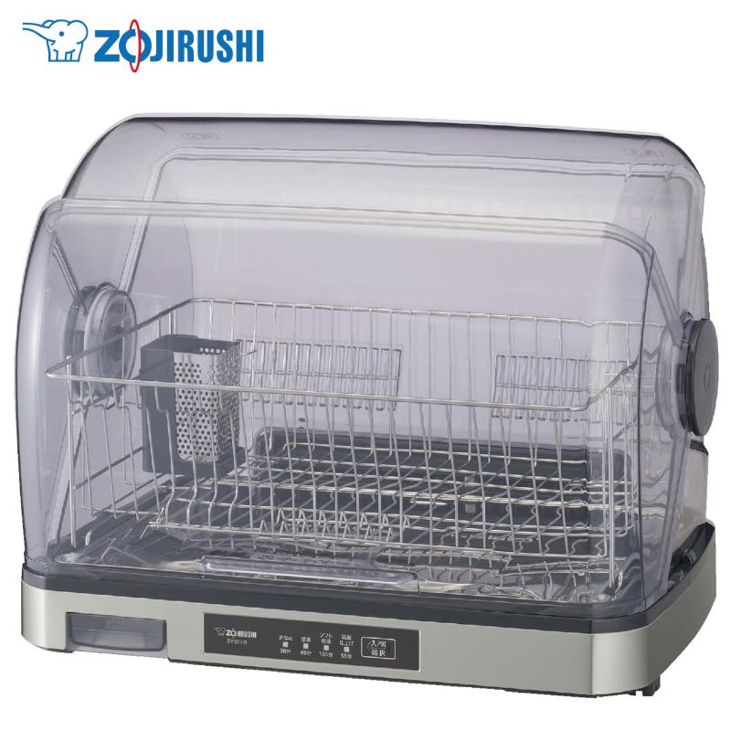象印(ZOJIRUSHI)【EY-SC60-XH】食器乾燥機 ■ドーム型 ステンレスグレー ■食器6人分・4つの乾燥コース ■送料無料(北海道・沖縄県・離島は送料が掛かります)|ハウスダイレクトさくら