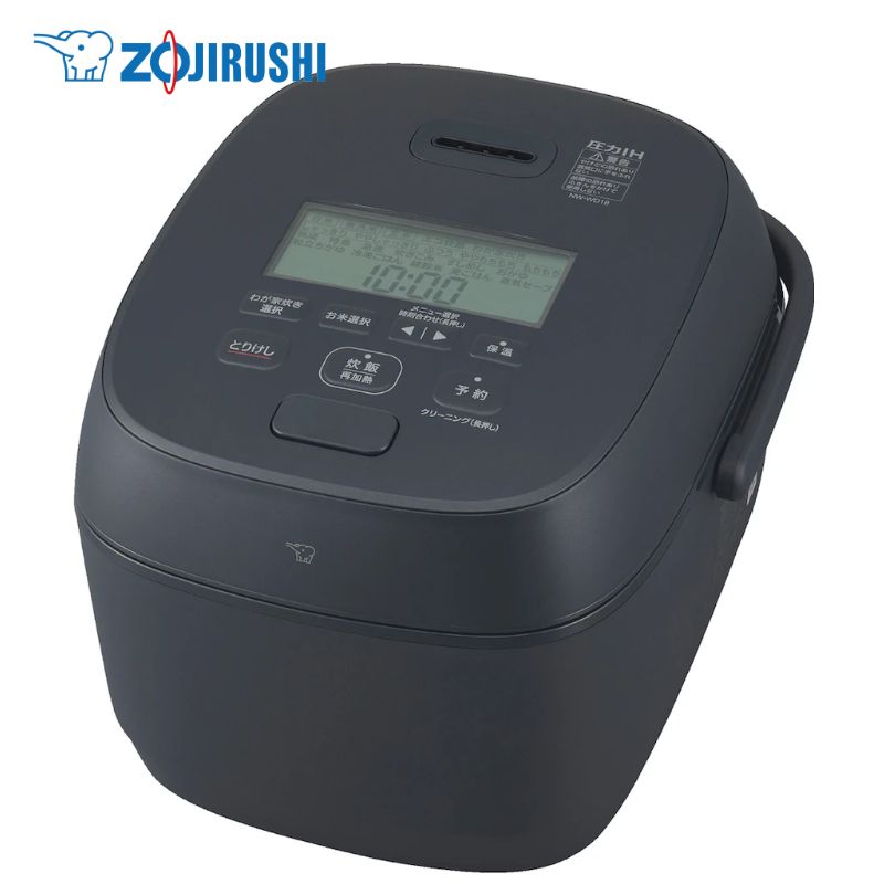 象印(ZOJIRUSHI)【NW-WD18-BA】圧力IH炊飯ジャー ブラック ■豪熱大火力 1升炊き ■鉄(くろがね仕込み)豪炎かまど釜 ■送料無料(北海道・沖縄県・離島は送料が掛かります)|ハウスダイレクトさくら