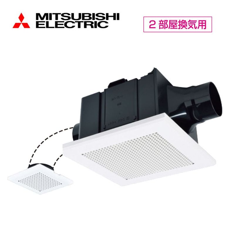 Low Noise Form For Ventilation Fan Two Rooms For The Mitsubishi Mitsubishi Electric Ceiling Implantation Form Duct Hokkaido Okinawa The Remote