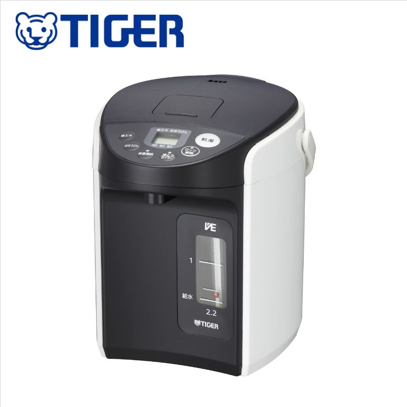 スピード対応 全国送料無料 タイガー TIGER 電気ポット VE電気まほうびん とく子さん 5SAFE 容量2.2L ホワイト 送料無料  北海道 沖縄県 離島は送料が掛かります fucoa.cl