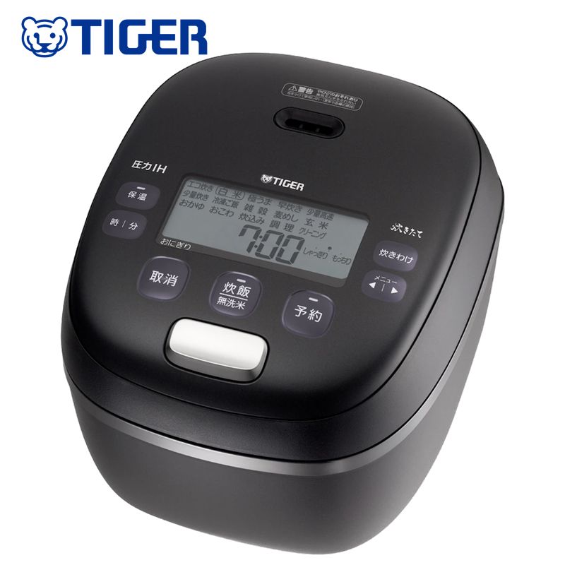 虎（TIGER）【JRI-G180-KO】剪断応力IHジャー炊飯器 オフブラック ■ご泡火炊き 1升炊き ■遠赤9層土鍋かまど厚地の外套釜 ■貨物輸送無料（北海道・沖縄県・離島は貨物輸送が掛かります）