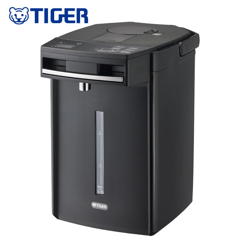 虎（TIGER）【PIM-H300-KE】明かりポット アーバンブラック ■蒸汽船受け答えVE明かりまほうびん（とく子さん）電気容量3.0L ■今めかしい たっぷり給湯・ゆっくり給湯 ■貨物輸送無料（北海道・沖縄県・離島は貨物輸送が掛かります）