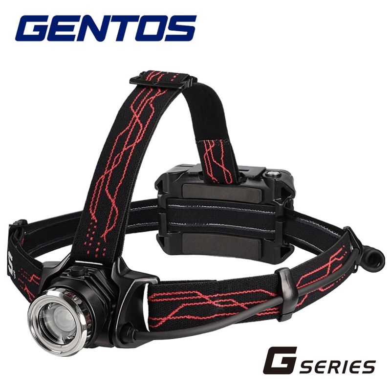 未使用　ジェントス GH-300RG ハイブリッド式LEDヘッドライト 楽天市場】☆GENTOS/ジェントス GH-203RG Gシリーズ