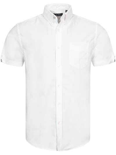 Ben Sherman ベンシャーマン / オックスフォードボタンダウンシャツ(0075983) White -送料無料-｜Swinging clothes　Ｈｅｌｐ