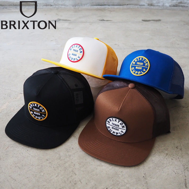 BRIXTON ブリクストン キャップ OATH MP TRUCKER HAT 11627 メンズ レディース 帽子 ぼうし メッシュキャップ メッシュ サイズ調節可能 スナップバック ロゴ ストリート アメカジ