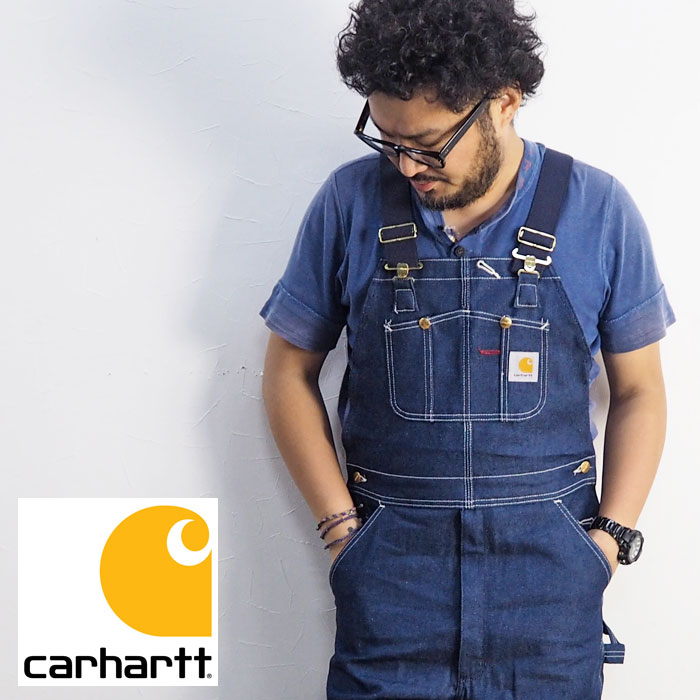 carhart denim overalls