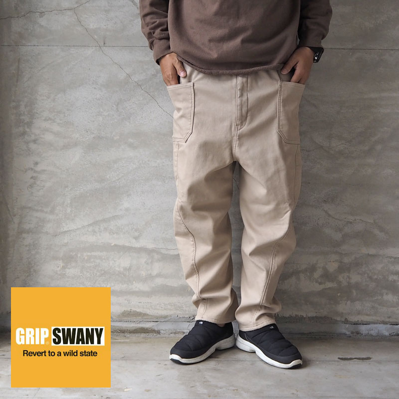 低価格 グリップスワニー JOG PANTS CAMP WIDE LINING 3D - サルエルパンツ - global.derucci.com