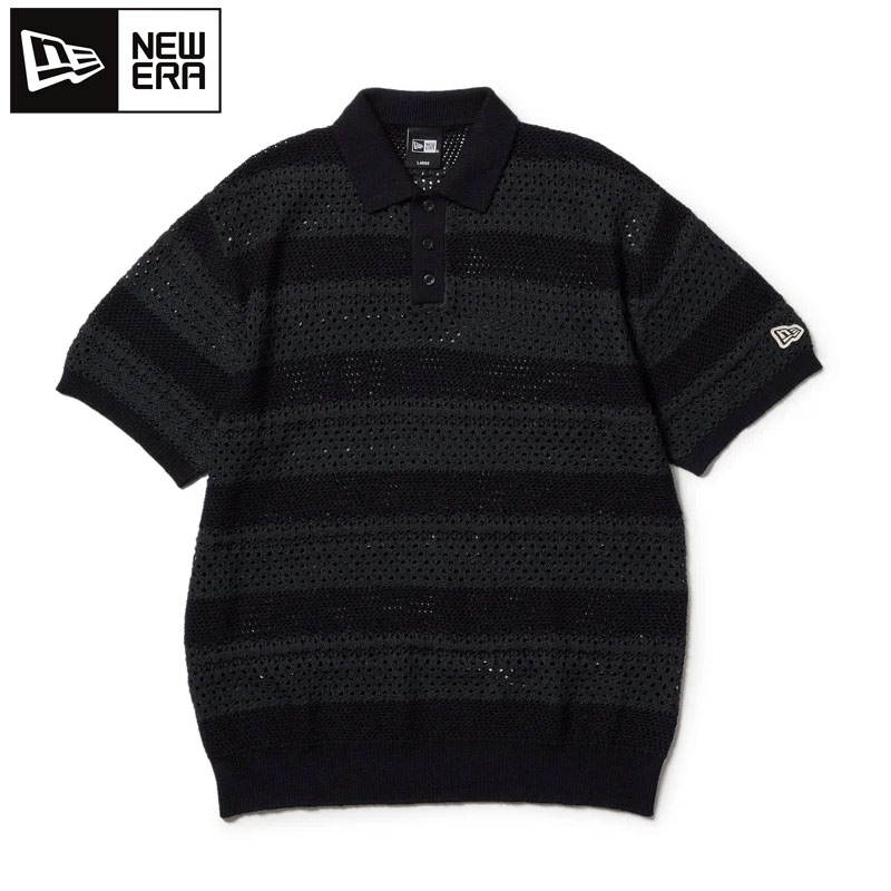 ニューエラ（NEW ERA）（メンズ）半袖 オーバーサイズド ポロシャツ