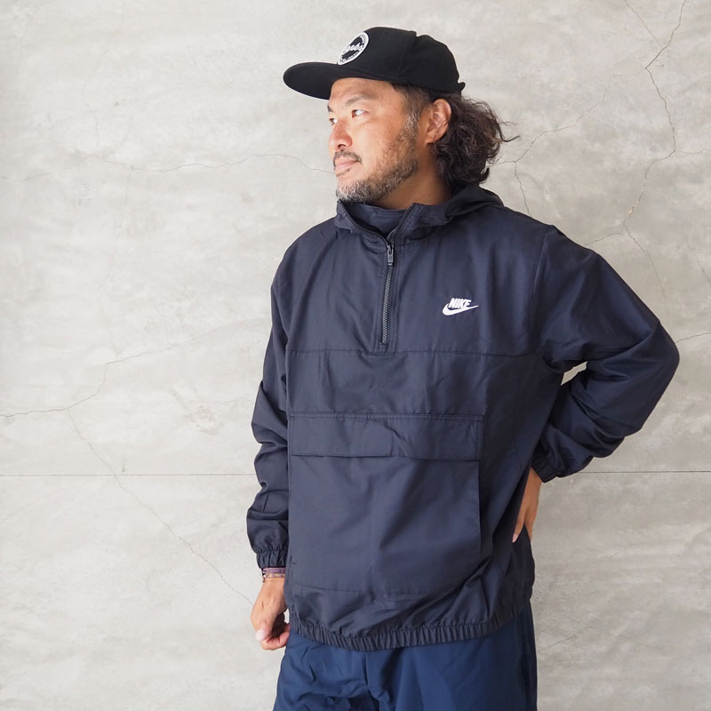 楽天市場 Nike ナイキ ジャケット Nsw Ce Ul アノラック フーディ Da0012 010 メンズ レディース スポーツウェア ブラック 黒 ウーブン ウーブンジャケット ハーフジップ プルオーバー パーカー おしゃれ シンプル ロゴ ワンポイント Headfootmixism