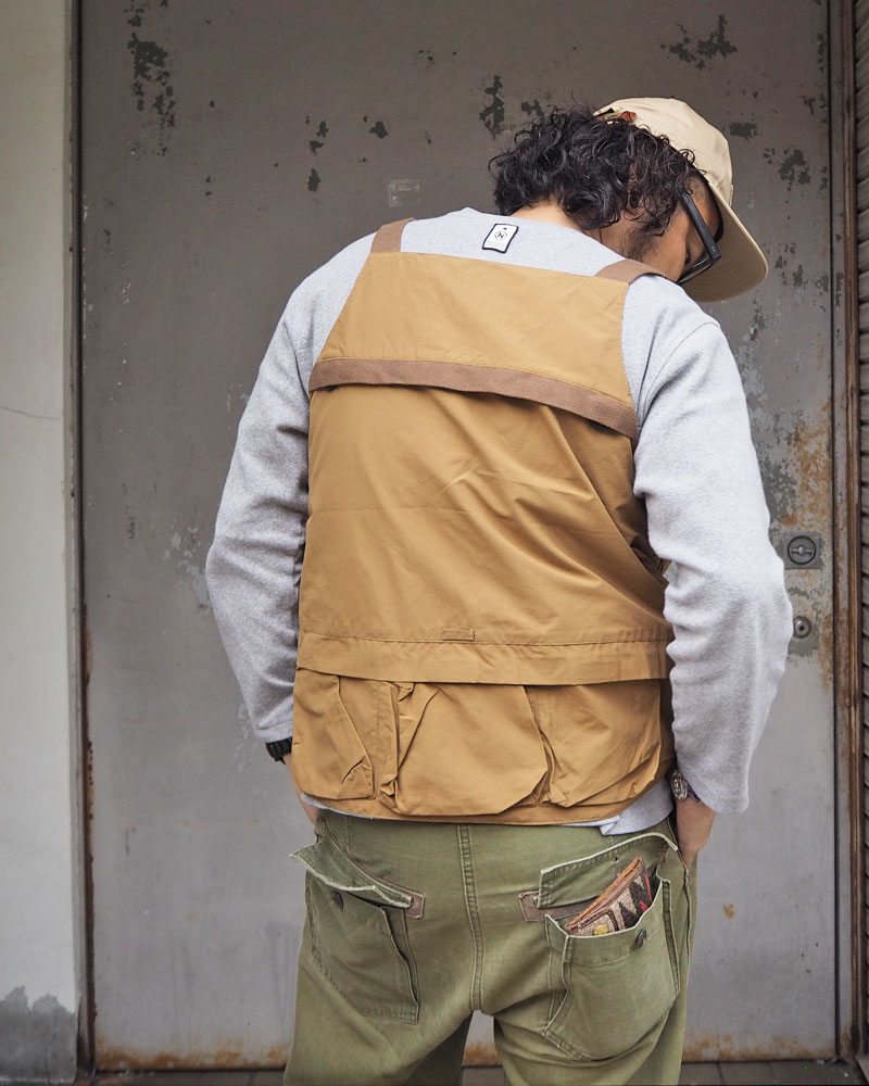 全商品オープニング価格特別価格 Grn Outdoor ジーアールエヌ ベスト キャンパーベスト Tebura Vest 21 Go93q F6lメンズ レディース テブラベスト フィッシングベスト ロクヨン キャンパー 撥水 アウトドア ポケット アメカジ キャンプ フェス 黒 ベージュ オリーブ