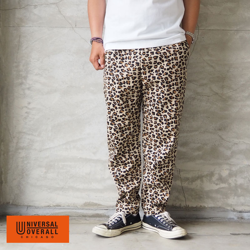楽天市場 Universal Overall ユニバーサルオーバーオール シェフパンツ Chef Pants シェフ パンツ U B メンズ レディース イージーパンツ イージー リラックス ワイド ゆったり ワイドパンツ おしゃれ ヒョウ柄 豹柄 柄 Headfootmixism