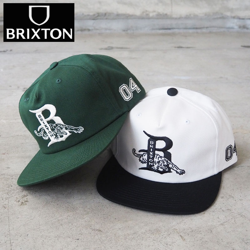 BRIXTON ブリクストン キャップ PREDATOR MP SNPK 12019 メンズ レディース 帽子 ぼうし cap スナップバック サイズ調節可能 刺繍 ストリート バイカー アメカジ ブラック 黒