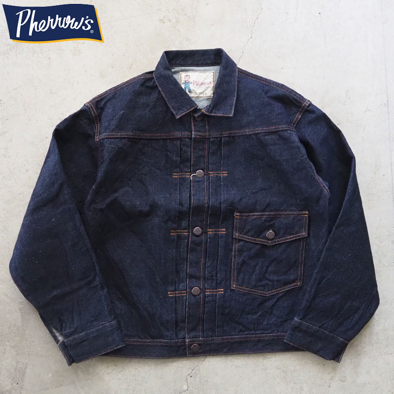 Pherrow's　510　デニムジャケット　1st　大戦モデル　サイズ38 Pherrow's（フェローズ） デニムジャケット PHERROW'S 13.5oz. DENIM